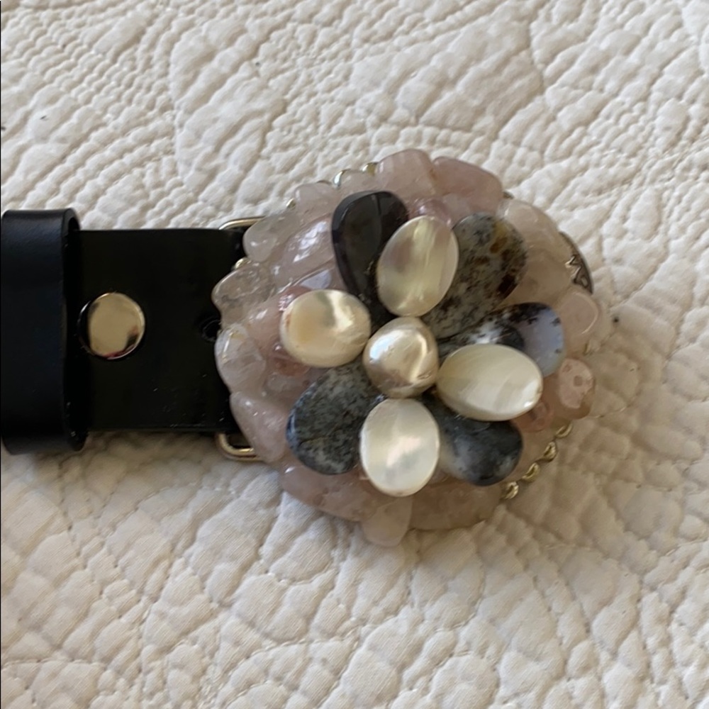 Beautifully crafted Gem Stone Belt Buckle